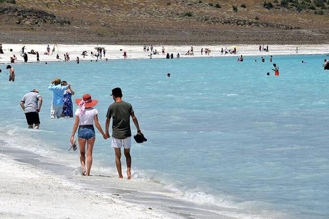 Tour del lago Salda-Pamukkale, ciudad antigua de Hierápolis, piscina de Cleopatra desde Marmaris