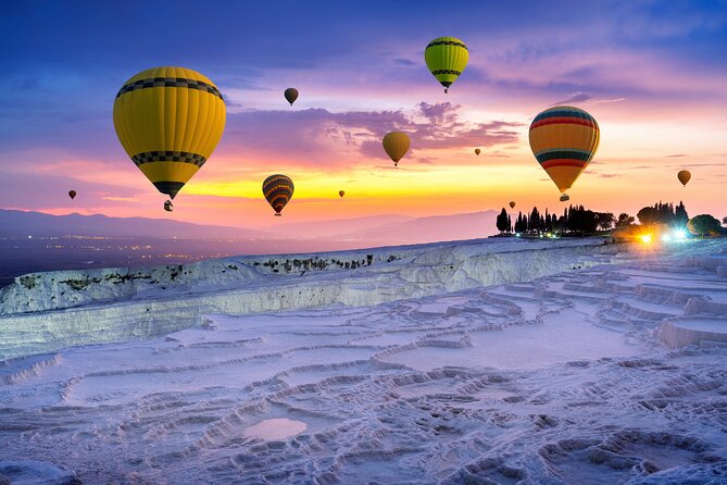 Vol en montgolfière à bas prix à Pamukkale