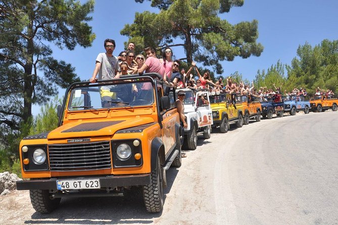 4X4 Arazi Safarisi; İsa Plajı ziyareti-Kızkumu, Şelale, Bayır fr. Marmaris