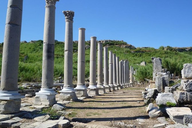 رحلة Perge و Aspendos و Side and Waterfall (مشاهدة المعالم السياحية) ، رحلة ، يوميًا.