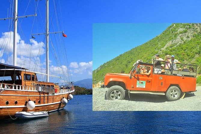 2 en 1 : Jeep Safari + Excursion en bateau avec déjeuner