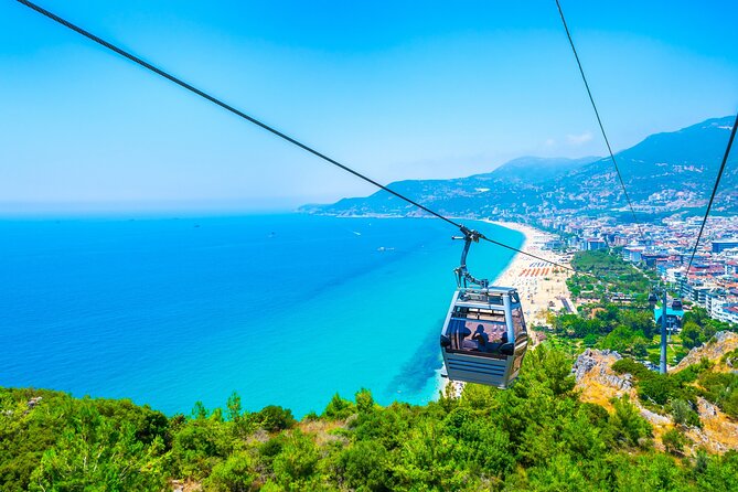 Ganztägige Alanya-Tour mit Seilbahn und Bootsfahrt