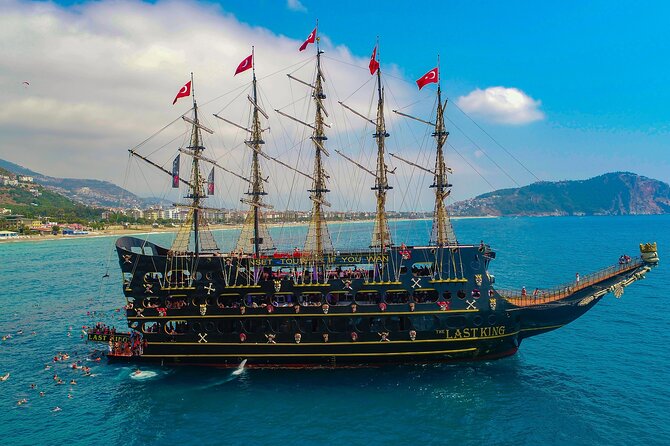 Bateau pirate de luxe d'Alanya