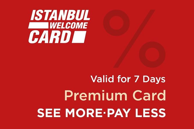 Tarjeta de Bienvenida de Estambul Premium