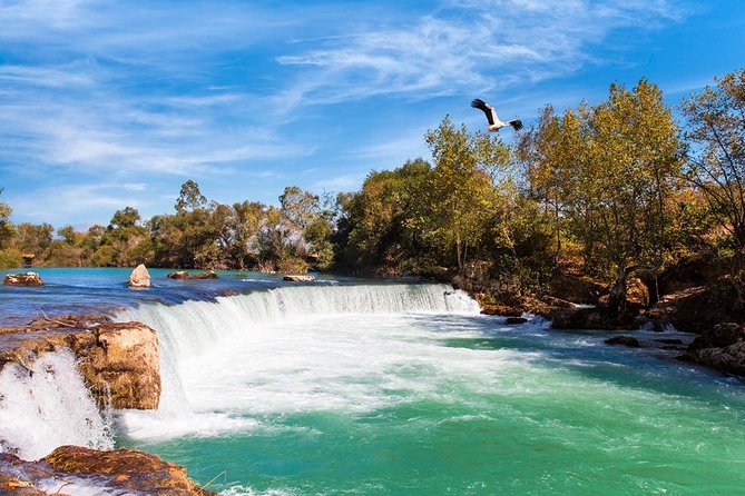 Manavgat-Wasserfälle und Basar mit dem Boot