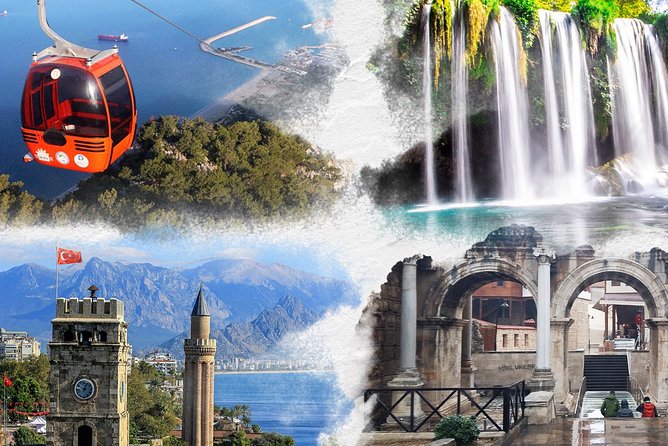 Tour della città di Antalya con funivia e cascate